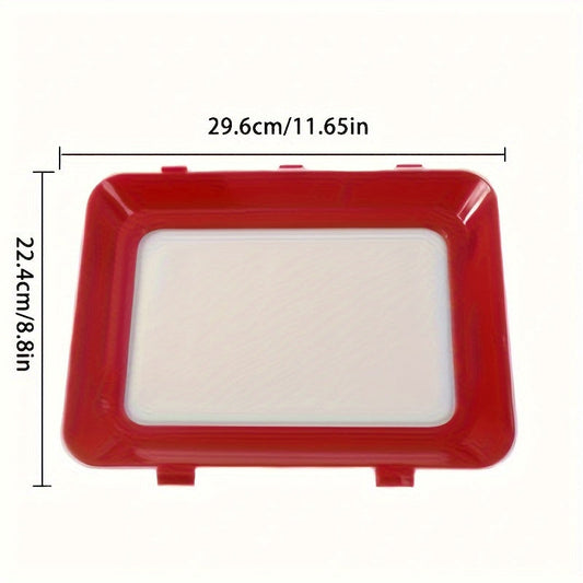 2 Pack Reusable Food Storage Trays