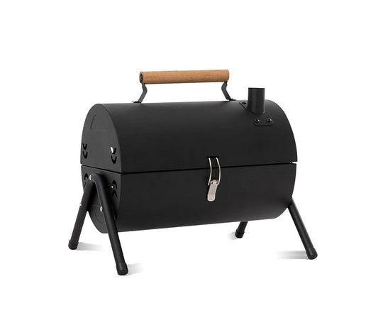 Portable Iron BBQ Grill With Hob ©